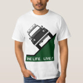 EIN LEBEN. LIVE ES. T-Shirt (Vorderseite)