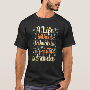 Ein Leben mit Hundeliebe bester Freund Hundezucht T-Shirt