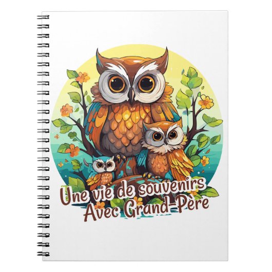 Ein Leben voller Erinnerungen mit Großvater Notizblock (Vorderseite)