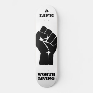 EIN LEBEN WERT DAS LEBEN SKATEBOARD