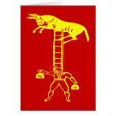 Ein lebendes Esel ~ balancierend, ÄNDERN Sie (Vorne)