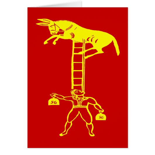 Ein lebendes Esel ~ balancierend, ÄNDERN Sie (Vorne)