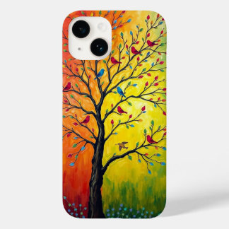 Ein lebendiger Baum mit zahlreichen Ästen und farb Case-Mate iPhone 14 Hülle