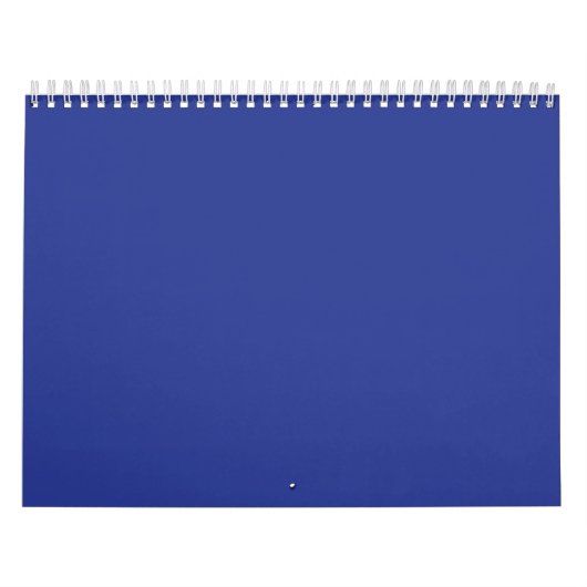 Ein lebendiger, blauer Hintergrund mit einem weiße Kalender (Titelbild)