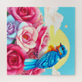 Ein lebendiger Bluebird Puzzle (Horizontal)