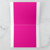 Ein lebendiger Farbverlauf von Farbwechseln nahtlo Karte (Innenseite)