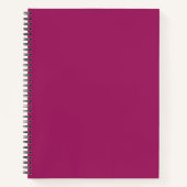 Ein lebendiger Farbverlauf von Farbwechseln Notizblock (Vorderseite)