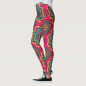 Ein lebendiger mehrfarbiger Klassiker "Ratti_Creat Leggings (Links)