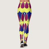 Ein lebendiger mehrfarbiger Klassiker "Ratti_Creat Leggings (Rückseite)