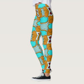 Ein lebendiger mehrfarbiger Klassiker "Ratti_Creat Leggings (Links)