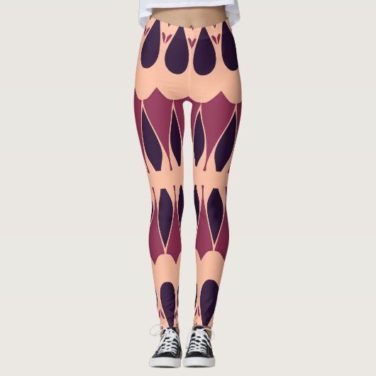 Ein lebendiger mehrfarbiger Klassiker "Ratti_Creat Leggings (Vorderseite)