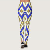 Ein lebendiger mehrfarbiger Klassiker "Ratti_Creat Leggings (Rückseite)