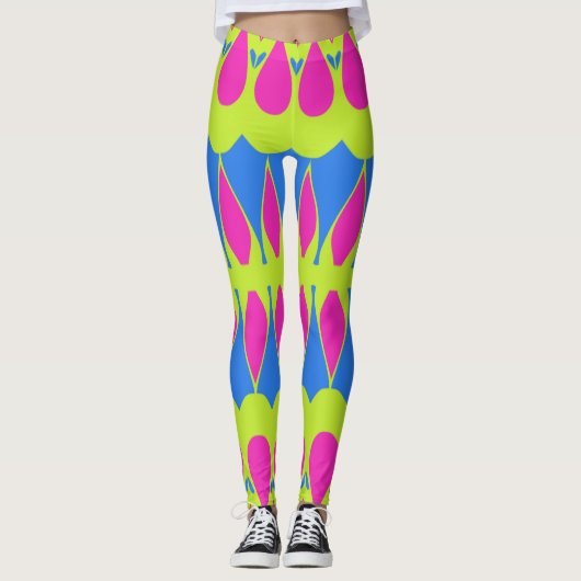 Ein lebendiger mehrfarbiger Klassiker "Ratti_Creat Leggings (Vorderseite)
