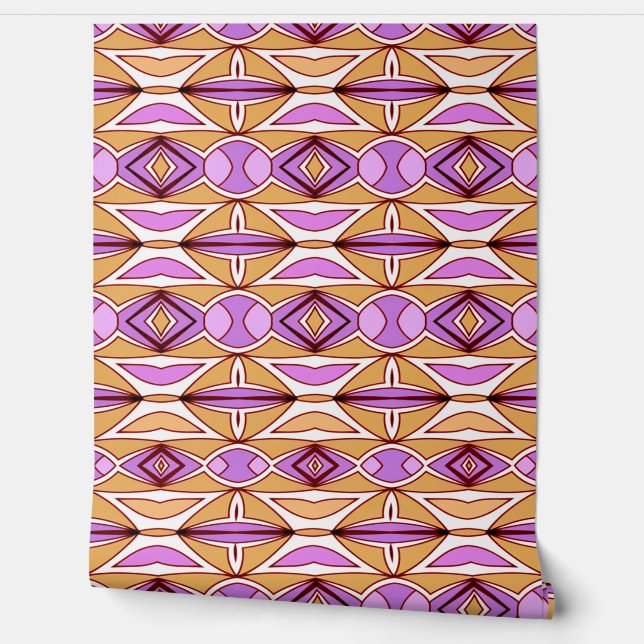 Ein lebendiger mehrfarbiger Klassiker "Ratti_Creat Tapete (Abrollen)