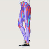 Ein lebendiger Multicolor "Ratti_Creative_Arts" Le Leggings (Links)