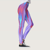Ein lebendiger Multicolor "Ratti_Creative_Arts" Le Leggings (Rechts)