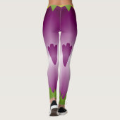 Ein lebendiger Multicolor "Ratti_Creative_Arts" Leggings (Rückseite)