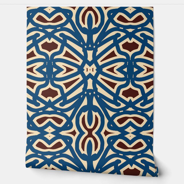 Ein lebendiger Multicolor "Ratti_Creative_Arts" Wa Tapete (Abrollen)