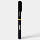 Ein lebendiger Musiklehrer, der eine Gitarre in Go Case-Mate iPhone Hülle (Rückseite / Rechts)