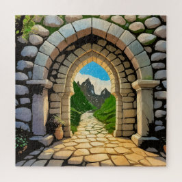 Ein lebendiger Steinbogen Puzzle