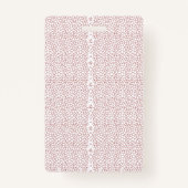 Ein lebendiger Teppich mit einem faszinierenden ge Ausweis (Rückseite)