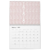 Ein lebendiger Teppich mit einem faszinierenden ge Kalender (Feb 2027)