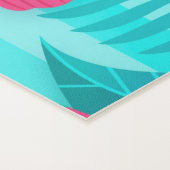 Ein lebendiger Yoga-Mat in tropischer Szene Yogamatte