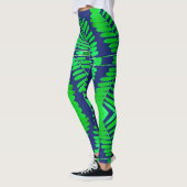 Ein lebendiges Blätter Muster "Ratti_Creative_Arts Leggings (Links)