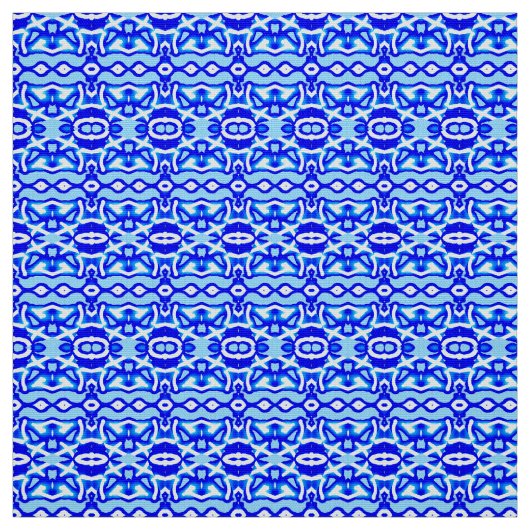 Ein lebendiges blaues Farbmuster klassisches Stoff (Muster)