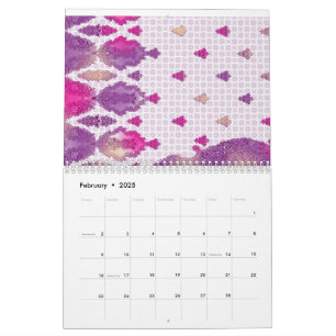 Ein lebendiges Design, gekennzeichnet durch eine M Kalender