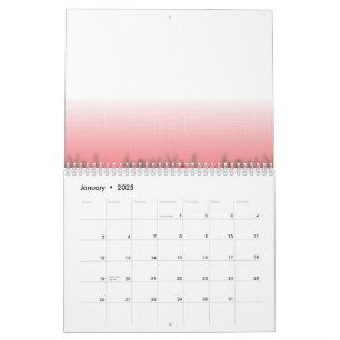Ein lebendiges Grafikdesign mit einem roten, gemus Kalender