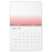 Ein lebendiges Grafikdesign mit einem roten, gemus Kalender (Feb 2027)