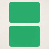 Ein lebendiges grünes Blatt mit prominenten Venen (Vorne & Hinten)