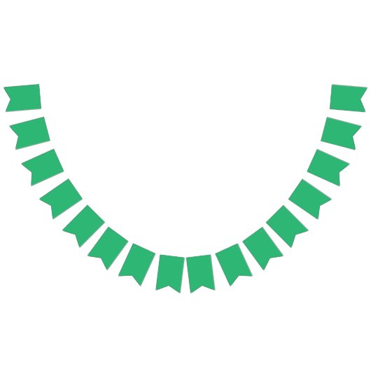 Ein lebendiges grünes Blatt mit prominenten Venen  Wimpelkette (Alle)