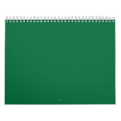 Ein lebendiges grünes Blatt mit verschiedenen Vene Kalender (Titelbild)