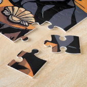 Ein lebendiges Heronenkind Puzzle (Seite)