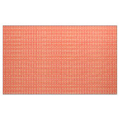 Ein lebendiges klassisches Muster aus rotem und ge Stoff (Yard (91,4 cm))