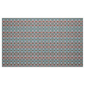 Ein lebendiges mehrfarbiges Stoffdesign Stoff (Fat Quarter (45,7 x 55,9 cm))