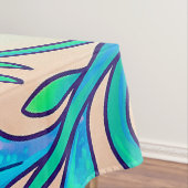 Ein lebendiges psychedelisches Beerenmuster Tischdecke (Beispiel)