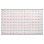Ein lebendiges rot-schwarzes Blumendesign mit Stoff (Yard (91,4 cm))