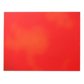 Ein lebendiges rotes Notizbuch mit einer subtilen Notizblock (Vorderseite)