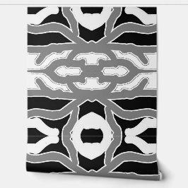 Ein lebendiges Schwarz und Weiß "Ratti_Creative_Ar Tapete