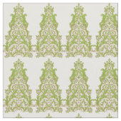 Ein lebendiges, symmetrisches Blumendesign mit Stoff (Nahaufnahme)