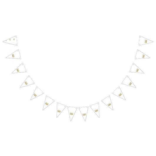 Ein lebendiges, symmetrisches Blumendesign mit Wimpelkette (Alle)