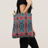 Ein lebendiges, vielfarbiges klassisches Design Tasche (Von Nahem)