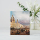 Ein lebhafter Markt auf der Piazza Navona in Rom (Stehend Vorderseite)
