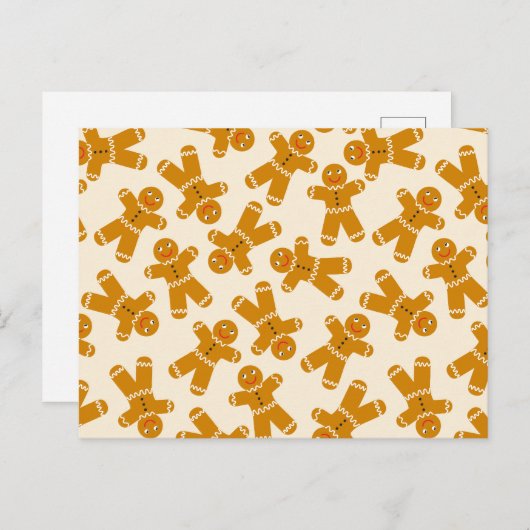 Ein Lebkuchen Postkarte (Vorne/Hinten)