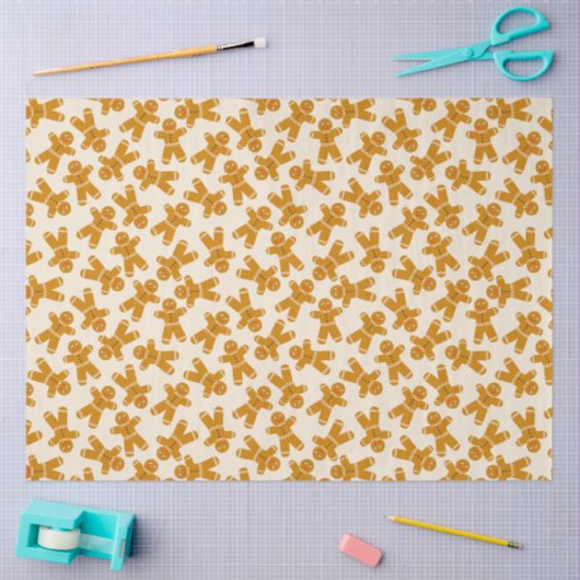 Ein Lebkuchen Seidenpapier (Basteln)