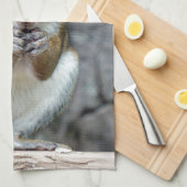 Ein Leckerei-Handtuch Geschirrtuch (Viertel Falte)