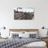 Ein leerer Trockendock, eine Marinewerft Leinwanddruck (Insitu (Schlafzimmer))